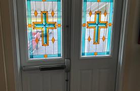 Glendale Church of the Brethren - Flintstone, MD - Entry Doors - After