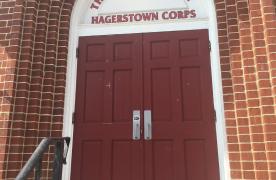 Salvation Army - Hagerstown, MD - Front Door - Before
