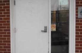 Salvation Army - Hagerstown, MD - Entry Door - Before